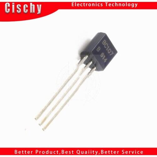 10pcs/lot BC107 C107 TO-92 new original In Stock