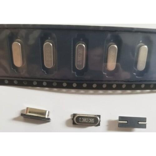 10pcs Fake patch HC-49SMD crystal resonator crystal 12.288MHZ 12.288M