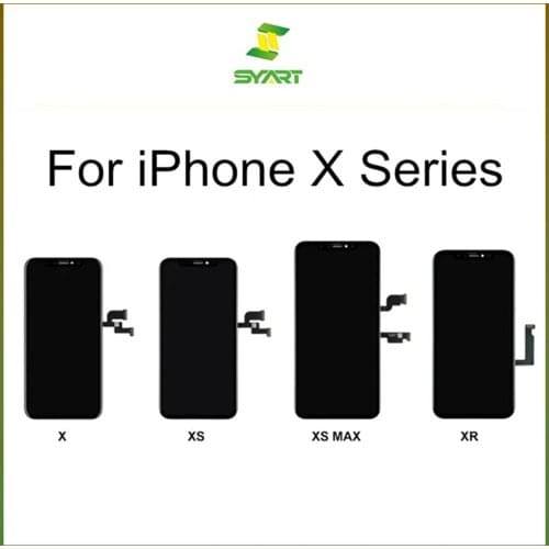 100% Tested OLED GX OLED LCD Display For iphoneX Touch Screen Digitizer Assembly Part For iphone X XR XS 11 PRO MAX Incell LCDs