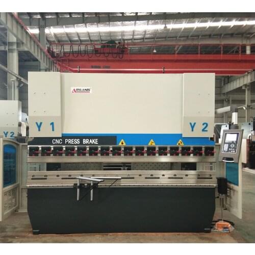 110T 3200MM Electro-Hydraulic Bending Machine CNC DA52S System Press Brake Processing Tools
