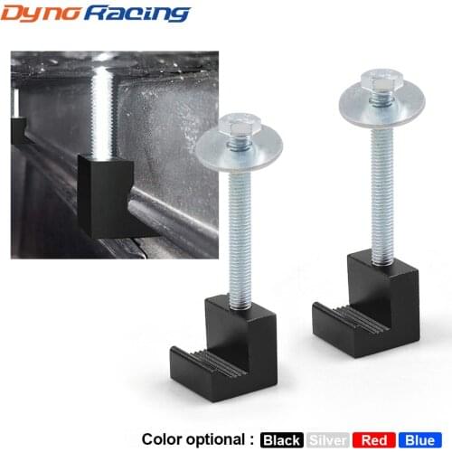 2 Pcs Aluminum Mounting Kit Parts Clamps for Pickup Truck Tool Box Tie Down J Hook Crossover BX102139