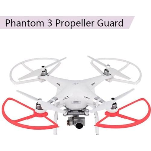 4PCS Quick Release Propeller Guard for DJI Phantom 3 2 Drone Blade Bumper Props Protector for DJI Phantom 3 Spare Parts