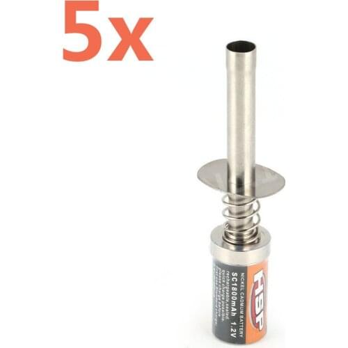 5Pcs HSP RC 80101 1800mAh EU Rechargeable Glow Plug Igniter Ignition RC R/C Nitro Buggy truck Car Nitro Power Tools Engine Parts