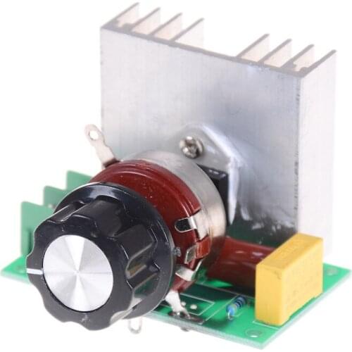 60 x 72 x 47mm AC 220V 3800W SCR Voltage Regulator Dimming Dimmers Speed Controller Thermostat R02 Drop ship