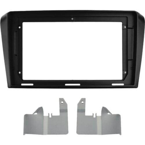 AU04 -Car Radio Fascias for Mazda 3 Axela 2004-2009 9 Inch 2 Din DVD Stereo Panel Dashboard Refitting Installation Frame