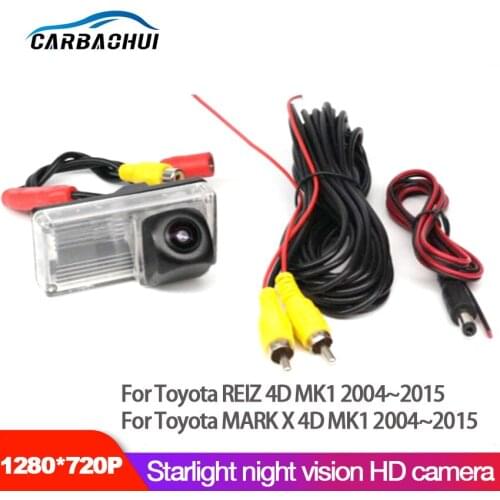 Car wireless Rear View Camera For Toyota REIZ 4D MK1 2004~2015 For Toyota MARK X 4D MK1 2004~2015 Waterproof high quality CCD HD