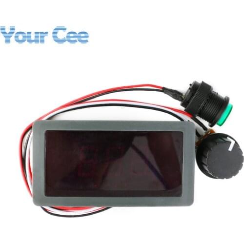 1 pcs Digital LED Display 12V 24V DC PWM Motor Controller Variable Speed Regulator