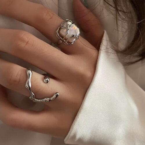 FIRST NOBLE Women's Silver Rings