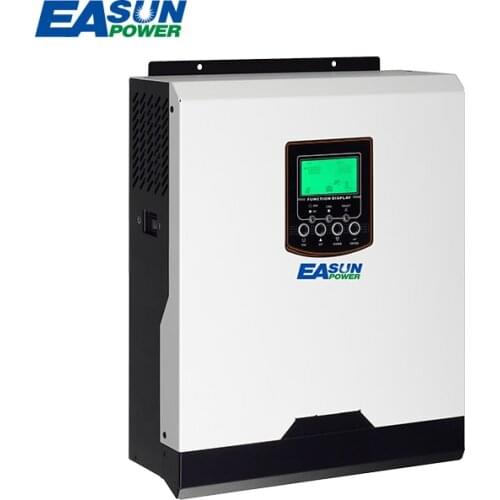 EASUN POWER PWM 3000VA 24V 220V 50A Solar Pure Sine Wave 25A Battery Charger Solar Inverter for 3kw Solar System
