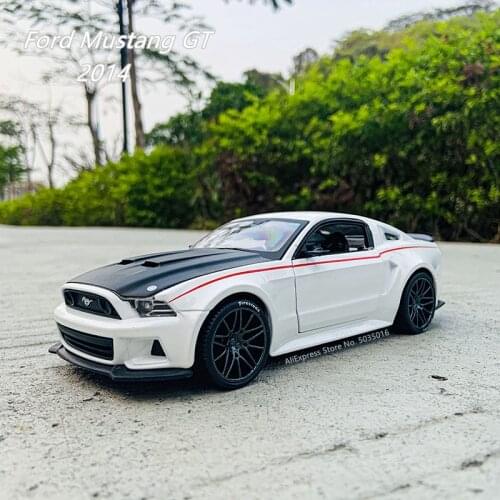 Maisto 1:24 Old 2014 Ford Mustang GT simulation alloy car model crafts decoration collection toy tools gift