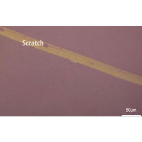 Molybdenum disulfide 14: silver film substrate MoS2