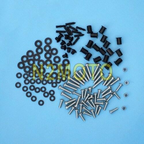 Motorcycle Complete Fairing Bolt Kit Body Nut Screw Kit for Kawasaki ZX-10R ZX10R ZX 10R 2004-2005