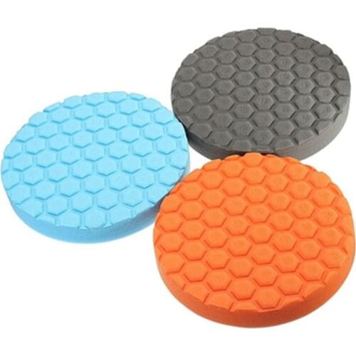 3x Hex-Logic Buff Buffering Polishing Pad kit For Auto Car Polisher 4 inch