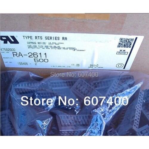 RA-2611 CONN RECEPT HOUSING 26POS RA BLACK COLOR Connectors terminals housings 100% new and original parts