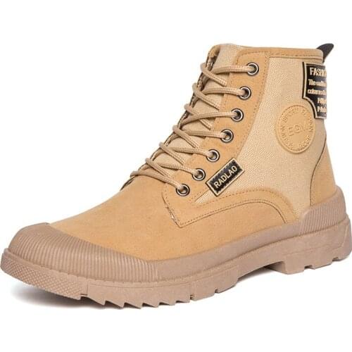 Autumn Winter Men Sneakers Casual High Top Ankle Boots Lightweight Vulcanize Shoes Walking Sports Footwear Zapatillas Hombre