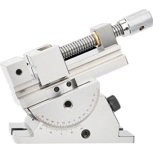 Grinding Machine Universal Wanli Precision Vise 2 Inch Slope sine Adjustable Angle Vise Tool