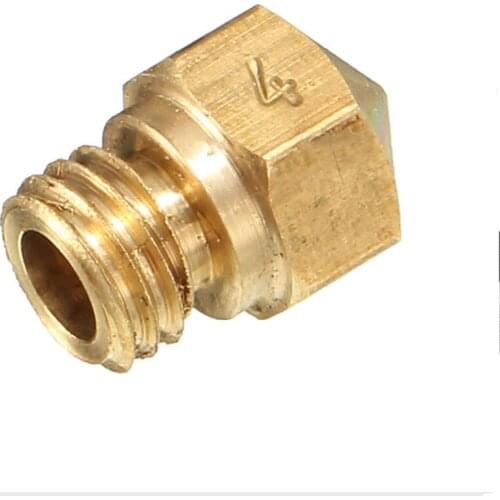 DuoWeiSi 3D Printer Parts MK10 Nozzles For Wanhao Dupicator D4/I3 3D Printer 0.4mm