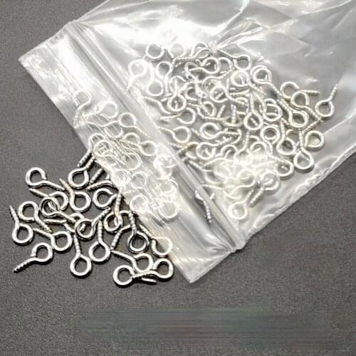 100pcs diy hand-made beaded pendant decorative pendant lobster clasp lanyard mobile phone key short lanyard buckle bag buckle