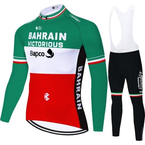 2021 BAHRAIN Summer Spring Equipamento Ciclismo Uniforme Ciclismo Hombre Wielren Kleding Heren Roupa Ciclismo Masculino Ciclismo