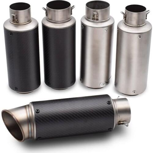 51mm 61mm Motorcycle pipe exhaust with DB killer Exhaust Pipe Muffler For Yamaha mt 07 09 10 mt-07mt-09 mt-10 FZ07 FZ09 FZ6R FZ8