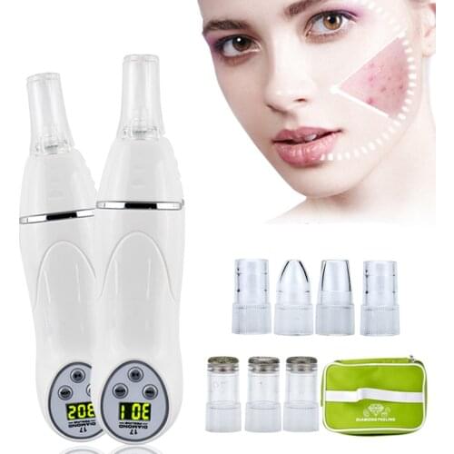 Microdermabrasion Machine Vacuum Blackhead Acne Remove Face Cleaning Skin Peel Diamond Dermabrasion Facial Pore Cleaner Equipmet