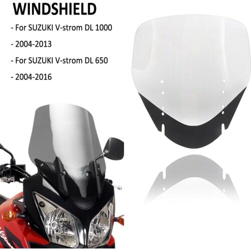 DL650 DL1000 NEW Motorcycle Windscreen Windshield Wind Deflector Protector Shield Screen For Suzuki Vstrom V-strom DL 650 1000