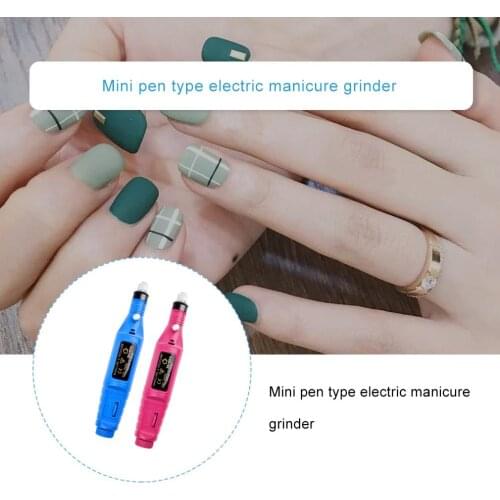 Hot Nail Tools Electric Drill Nail File Acrylic Art File Manicure Pedicure Portable Machine Kit Practical durable kit