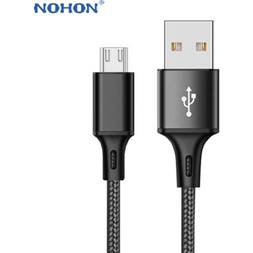 Micro USB Cable Data Charger For Samsung A10 Honor 10i Redmi Note 4 1m 2m 3m Android Microusb Mobile Phone Cord Fast Charge Wire