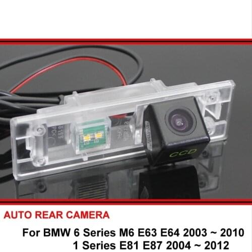 Fisheye SONY For BMW 1 E81 E87 6 Series 640I F12 F13 F06 Car Rearview Parking Reverse Backup Rear View Camera HD Night Vision