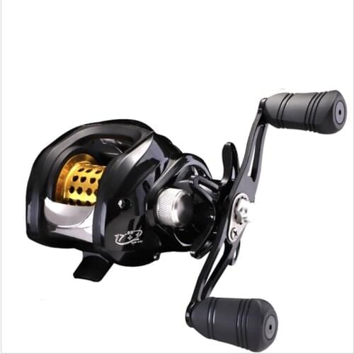 2 Metal Spool 7.1:1Baitcasting Reel High Speed 8kg Drag Fishing Reel Magnetic Brake System Ultralight Reel Bearing Bait