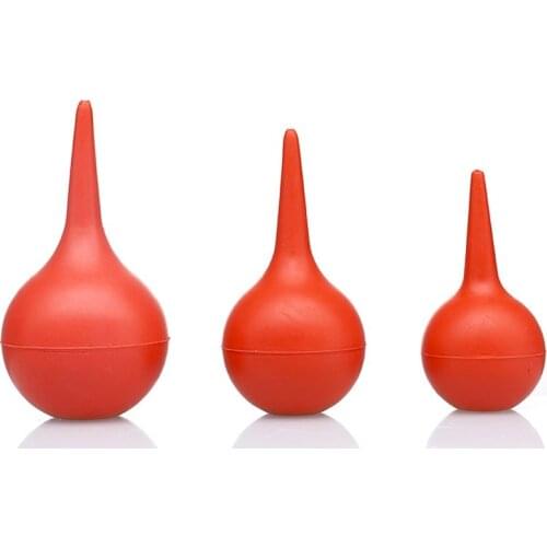 Ceramic Glaze Ball Clay Sculpture Tool Suction Glaze Ball Rubber Ash Blowing and Squeezing Tool Silicon Pottery Glaze Ball