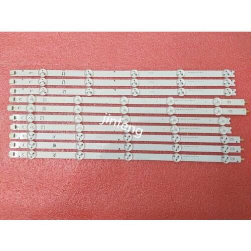 Novo Kit 10 PCS R1 L1 R2 L2 tira retroiluminação LED compatível PARA LG LC420DUE 6916L-1214A 6916L-1215A 6916L-1216A 6916L-1217A