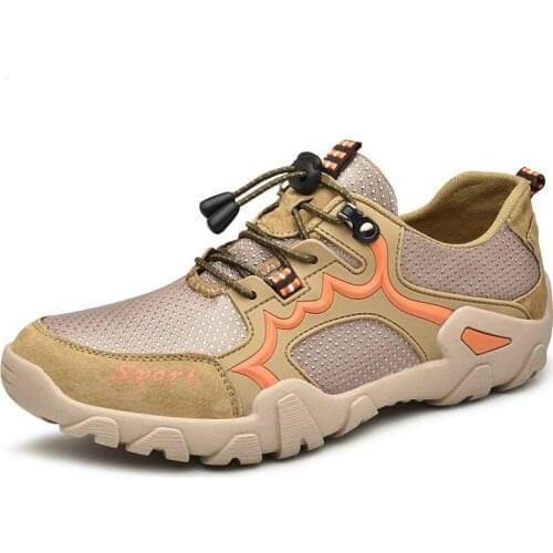 Men Hiking Shoes Summer Outdoor Hiking Boots Sneakers Man for Trekking Walking climbing backpacking tenis