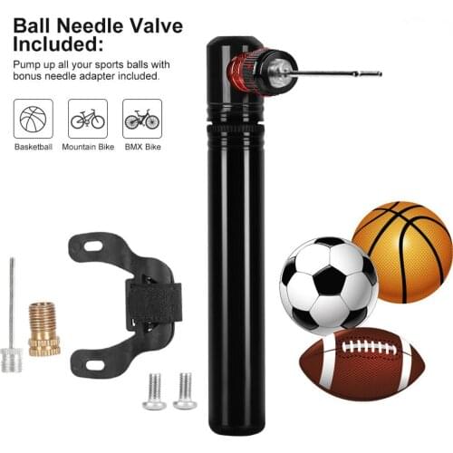 Mini Bicycle Pump 130PSI Portable MTB Road Bike Tire Air Pump With Mount Kit High Pressure Lightweight Cycling Hand Pumps