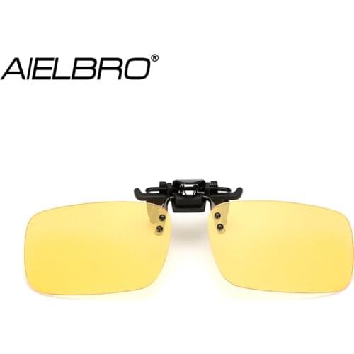 Clip on Sunglasses Men Night Vision Fishing Driving Cycling Glasses Women Sunglasses Clips on Glasses