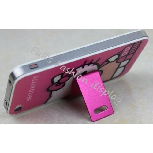 10pcs Free shipping hot sale MINI -Multicolor aluminium alloy mobile phone display holder/Devil metal phone Display Stand rack