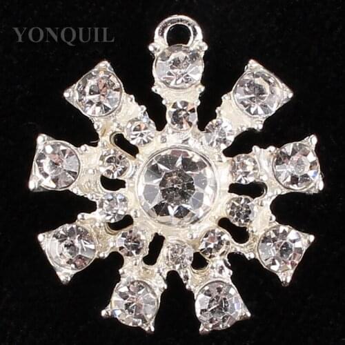 25 MM Vintage Round Sewing On Flat Back Patch Rhinestone Buttons On Hats Garment Bags DIY Accessories Patch 20Pcs/Lot SYBB100