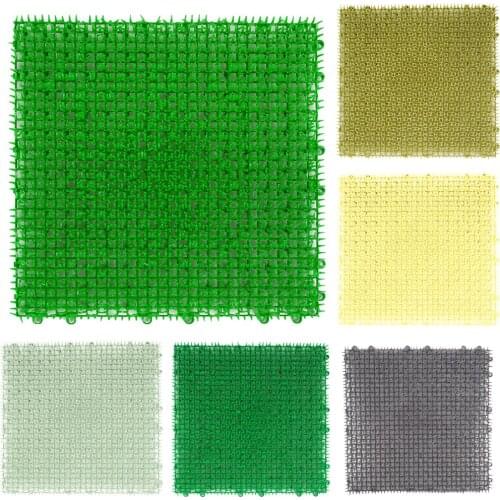 30x30cm Lawn Carpets Grass Mat Landscape Artificial Plant Lawn Turf Indoor Outdoor Garden Golf Props DIY Green Yard Ornaments