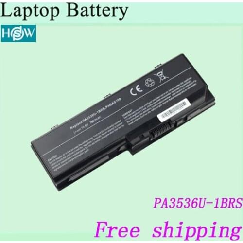 Hot sale 10.8V 6600mah Laptop battery For Toshiba PA3536U-1BRS PA3536U PA3537U