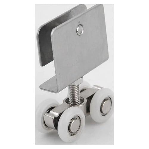 Shower room accessories pulley small hanging round sliding door pulley glass door wheel sliding door hanging round small hanging