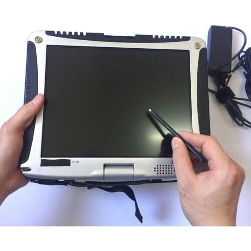 For Panasonic CF19 4GB Memory Laptop CF 19 CPU U7500 Toughbook No HDD Anti-Corrosion Military PC can work for Alldata/SD C4/C5