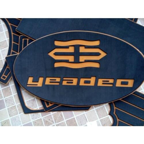 EVA Foam Faux Teak Sheet Boat Yacht Synthetic Teak Decking Customized sample