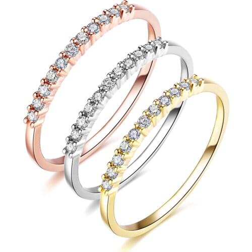 Unique Moissanite Diamond Wedding Ring Real 18k 750 Gold Wedding Band For Women 0.12ct Moissanite Diamond Anniversary Match Band