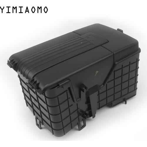 For Audi A3 S3 Q3 VW Passat B6 Golf MK5 MK6 Tiguan Skoda Seat Battery Cover Dust Cover Protection Box Set L1KD915443 1KD915335