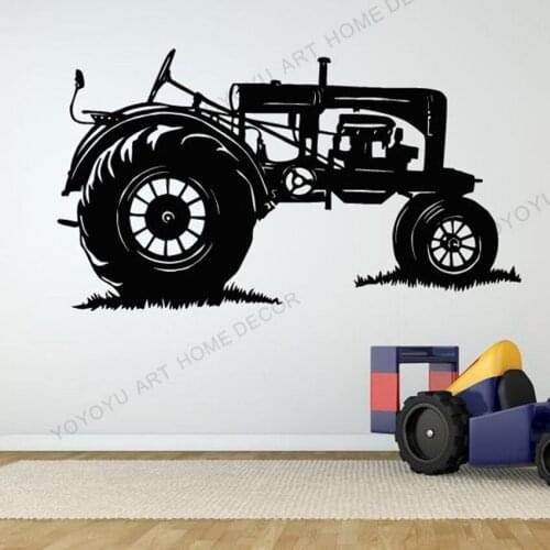Truck Sticker Vehicle Decal Classic Cars Posters Vinyl Wall Decals Pegatina Quadro Parede Kids Decor Mural Truck Sticker rb217