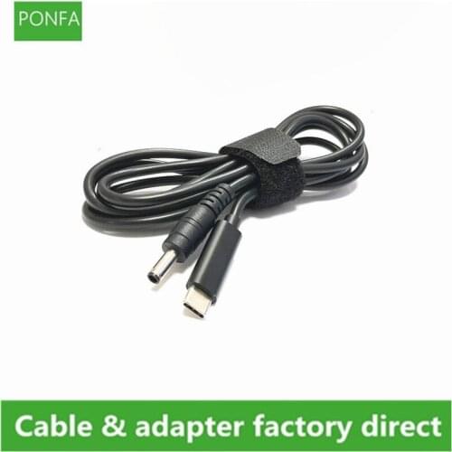 PD USB-C Male to 4.5x3.0mm Cable for DELL XPS12 XPS13 9360 9350 9343 Notebook Charger 4.5*3.0 usb Type-C 1.5m/150cm