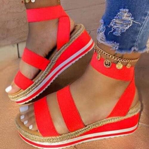 2021 New Summer Sandals Women Flat Ankle Strap Gladiator Sandal Lace Up Casual Shoes Brand Sandals Vacation Flip Flops Sandalias