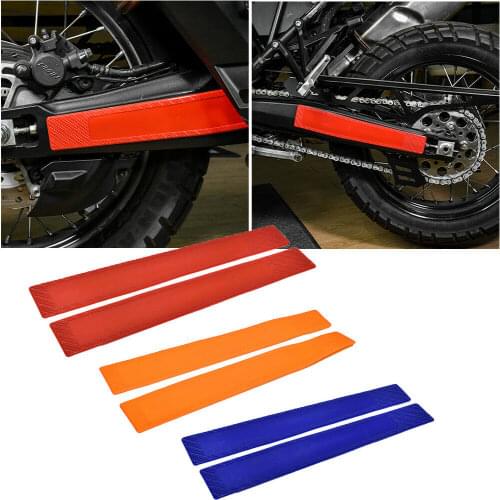 Universal Motorcycle Rear Swingarm Fork Protector Sticker Cover Decals For SX MX SXF EXC EXC-F XC-F XCF-W XCF XCW