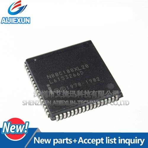 1Pcs TN80C188XL20 PLCC 16-Bit Microcontroller in stock 100% New and original