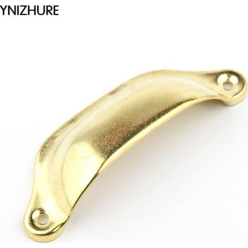 10pcs 30*98mm Retro metal kitchen drawer door handle furniture knob knob hardware cabinet antique gold shell handle